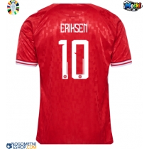 Moški Nogometni dresi Danska Christian Eriksen #10 Domači EP 2024 Kratek Rokav